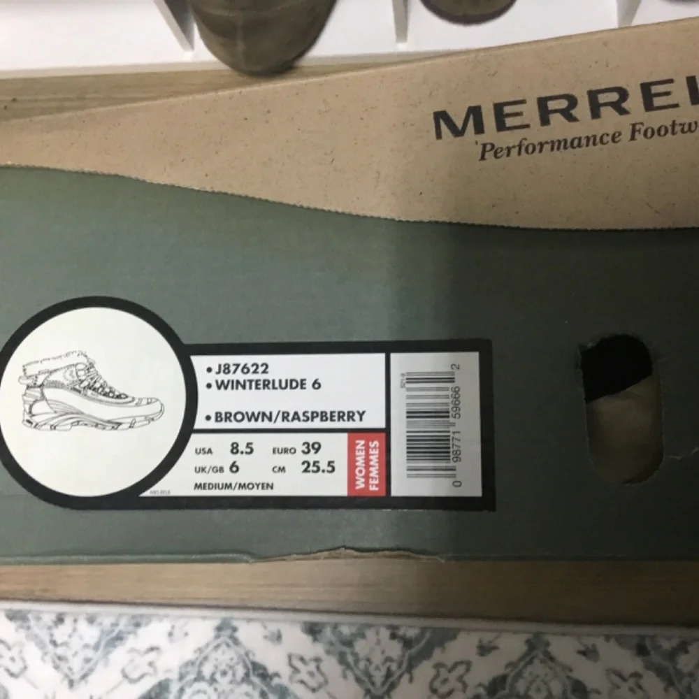Merrell Women's Winter Boots - Brown and Purple - Picture 7 of 9